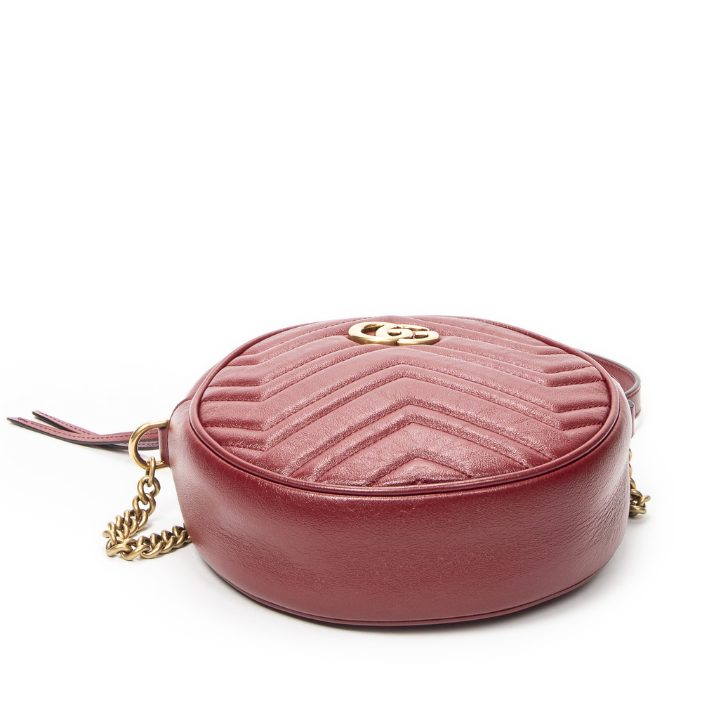 Gucci Mini GG Marmont Round Crossbody - Picture 6 of 10